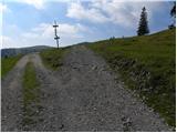 Za Ušivcem - Gradišče (Velika planina)